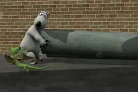 倒霉熊：倒霉熊久了蜥蜴，可它的东西被蜥蜴拿走了，它会做什么呢