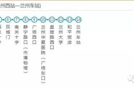 拿走不谢！兰州市内最新的公交线路(1~86路 )图片