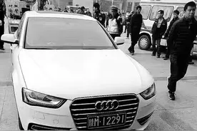 挂牌挂了个“陕M”被识破图片