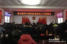 休宁蓝田镇：“五到位”打好拆违控违攻坚战图片