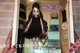 小姐姐的芭比娃娃，这个芭比娃娃是个贵妇，衣服奢华大气