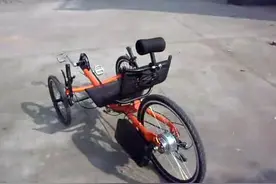 民间研发的电动三轮躺骑车，也可以脚踏视频封面