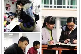 镜头｜怀揣梦想！信阳师院的考研学子这样与时间赛跑……图片