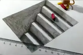 教你画3d立体画楼梯@抖音小助手视频封面