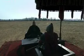 官渡之战，曹操军前请袁绍饮茶，明面求和，实则暗中使计视频封面
