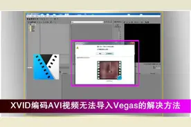 后期必看，XVID编码AVI视频无法导入Vegas的解决方法
