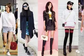 光脚穿鞋土爆了！大幂幂、迪丽热巴、奚梦瑶告诉你——有一件时髦的小事叫露出你的袜子！图片