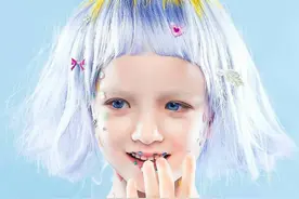 小朋友里的终极存在｜其实是混血儿……图片