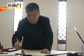 长城网衡水访谈《老马画马的艺术人生》图片