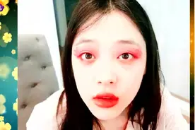 雪莉晒新照妆容夸张 红眉毛非常诡异视频封面