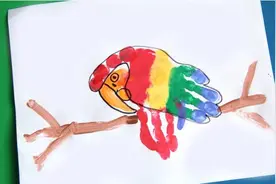 最全的创意手印、手指画！果断收藏图片