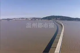 洞头峡跨海特大桥通车 告别城区进出"仅此一路"历史图片