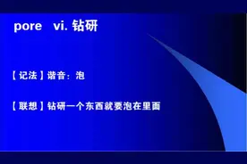 快速记单词的好方法不背单词趣味背单词pore视频封面