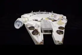 豪华宇宙飞船-千年隼号，要上天了，安排！@抖音小助手