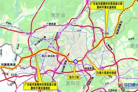 河惠莞高速平潭至潼湖段开建 2020年或建成通车图片
