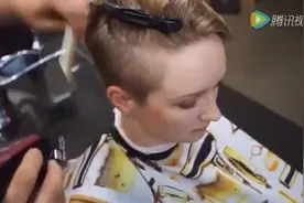 女生被发型师剪成油头，男朋友看见肯定会疯