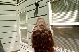 小姐姐长辫子很优雅，披头散发的时候，又美又有气质