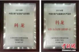 科龙空调获“空调产业高端产品引领奖”等两项大奖图片