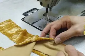 缝纫机缝制金丝绒时怎样避免错位，裁缝师傅教你必须掌握的小技巧