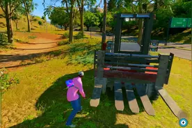 看门狗2：在路边发现一辆推高车，开走没事吧？