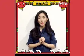 谢娜秒拍视频送川话猴年祝福，网友：不生猴子就算了居然还有广告图片