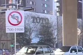 石家庄这些路口“禁左”了 好多司机还不知道图片