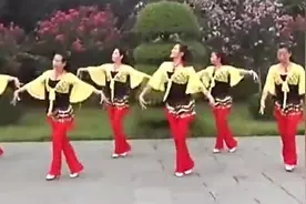 广场舞《歌在飞》图片