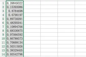 Excel实现随机排序效果的典型案例图片