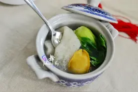 竹荪炖鲍鱼--家庭也能做出美味又高大上的星级美食图片