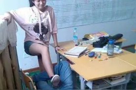 搞笑内涵图：千万不要惹女汉子，下场超惨的图片