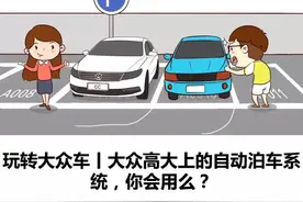 大众高大上的自动泊车系统，你会用么？图片