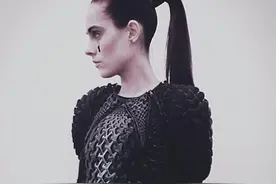 3D打印礼服成为纽约时装周新亮点！图片