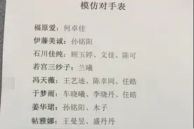 国乒神秘“陪练”名单曝光图片