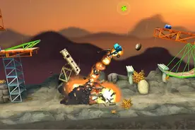 桥没建好怎么起飞？被玩坏了的《桥梁建造师：特技》图片