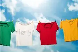 怎么正确晾衣服图片