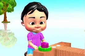 转动转盘认识小动物