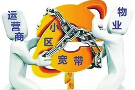 省消协调查报告显示——小区指定宽带接入违规侵权图片