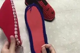 生活小妙招：毛线鞋海绵内胆怎样缝制？教程很详细，不怕缝错了