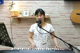 延禧攻略：《雪落下的声音》电子琴弹唱，被声音圈粉！