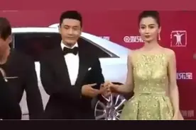 angelababy香港产下一子，黄晓明全程陪同