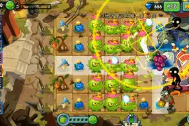 植物大战僵尸2恐龙危机（功夫无尽第25关BOSS）图片
