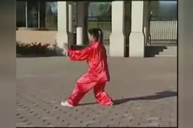 带字幕108式传统杨式太极拳全套演练 崔仲三教学版