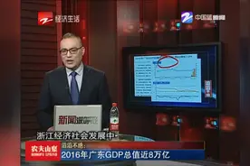 滔滔不绝：2016年广东GDP总值近8万亿视频封面