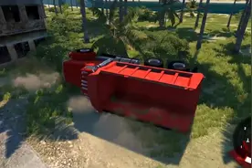 超真实车祸拟真游戏，大货车车祸合辑