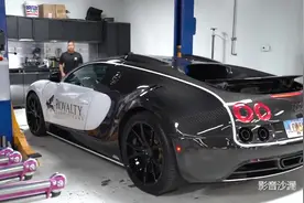 布加迪威龙保养，车主自己换机油，这下4S点少了一个月收入视频封面