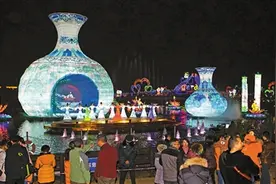 美！裸眼3D光影秀演绎“诗画成都”图片