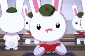 吃瓜的兔子很纠结，为了节约经费，只能天天吃西瓜视频封面