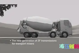 动画演示混凝土搅拌输送车的工作原理视频封面