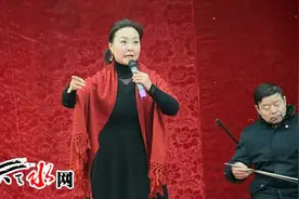 甘陕秦腔名角麦积献艺贺新春图片