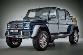 奔驰迈巴赫G650 Landaulet官图发布 日内瓦首秀图片